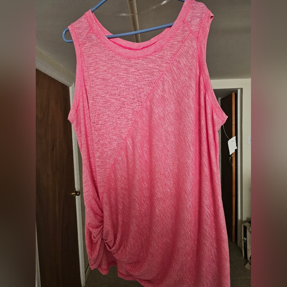 Pink Sleeveless Women's Top